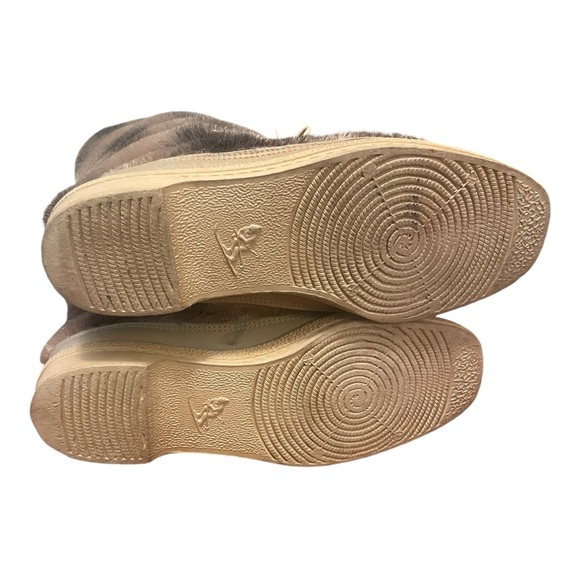 Quoddy Double Deerskin Moccasins ManMade Size 8 Made in the USA - Picture 4 of 8